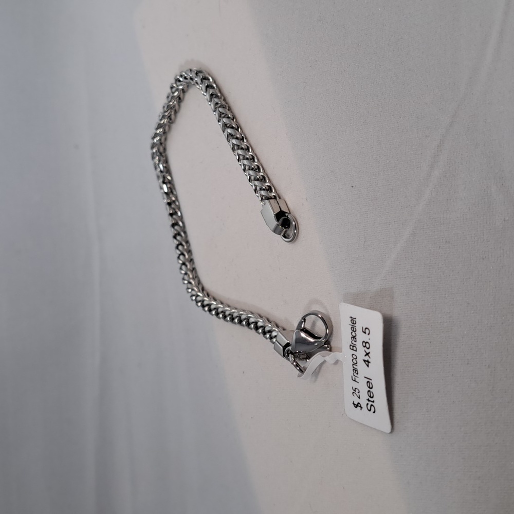 Steel Franco Bracelet (2)